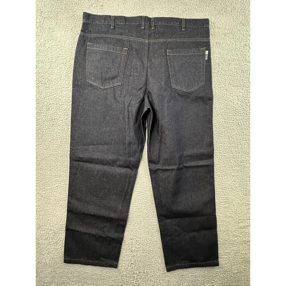 Bocomal FR Jeans Mens 42x30 Blue Denim Flame Resistant CAT 2 Workwear Work NEW